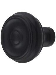 Brixton Button Cabinet Knob - 1 1/4" Diameter